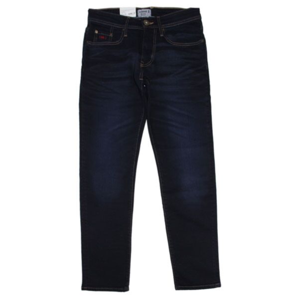 6th Sense Nevada Straight Fit Jean In Blue Black