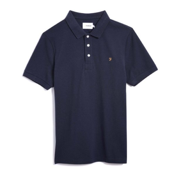 Farah Blanes SS Polo True Navy