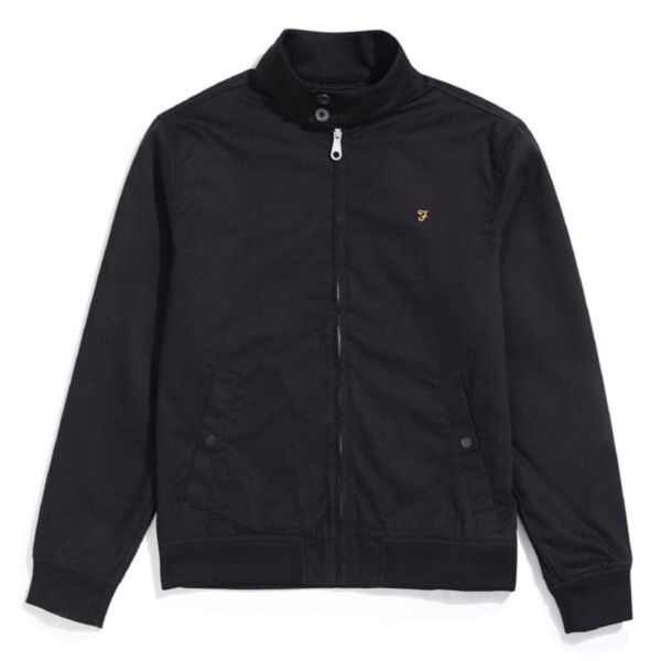 Farah Waldorf Harrington Jacket Black