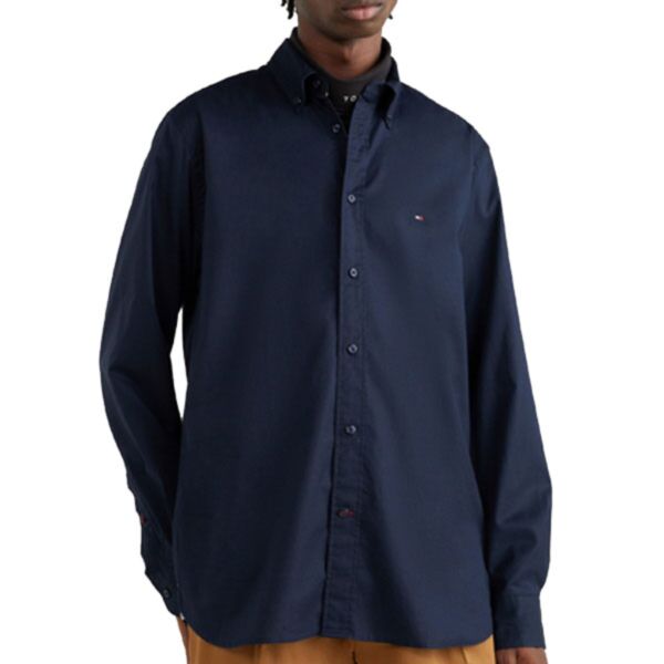 Tommy Hilfiger Core Flex Poplin Shirt Navy