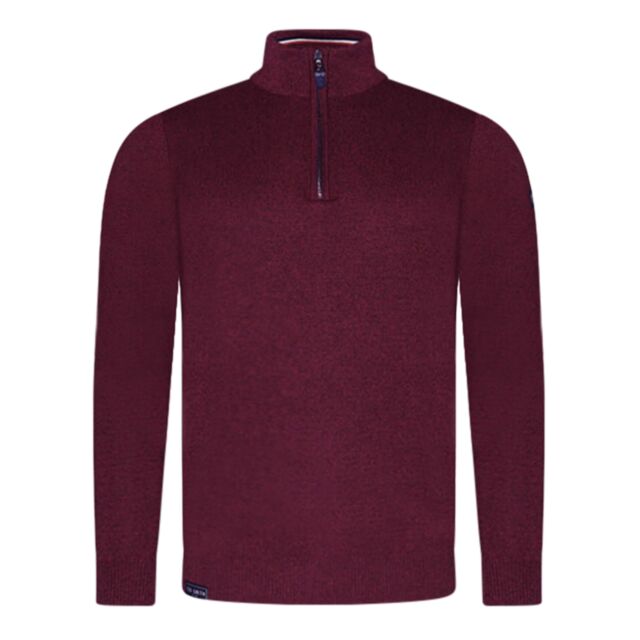 Ted Smith Stella Half Zip In Port Royal