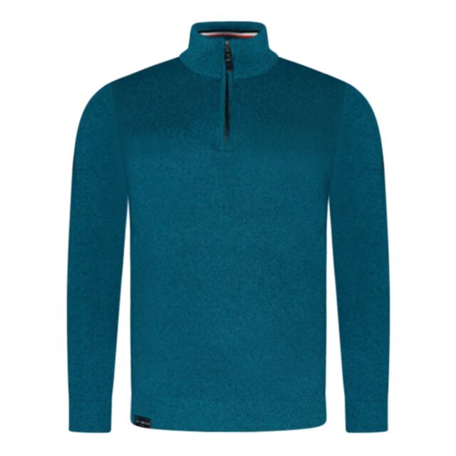 Ted Smith Stella 1/4 Zip In Saxon