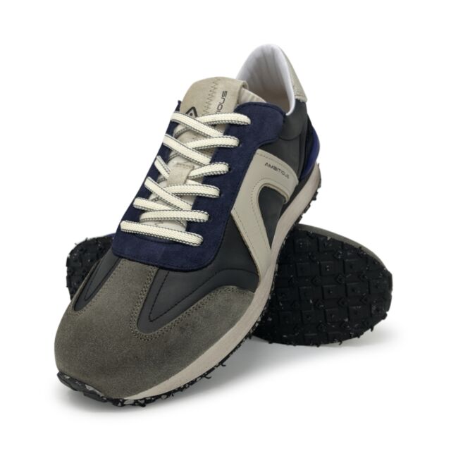 Ambitious Rhome 1960 Trainer Taupe/Black