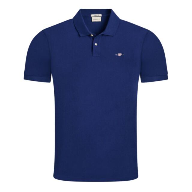 Gant  Reg Shield SS Polo Rich Navy