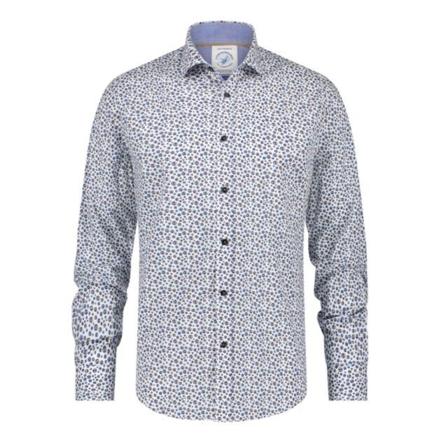 Fish Named Fred Bubble Structure Shirt Off White