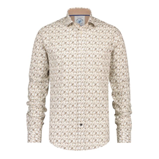 Fish Named Fred Reels Shirt Off White
