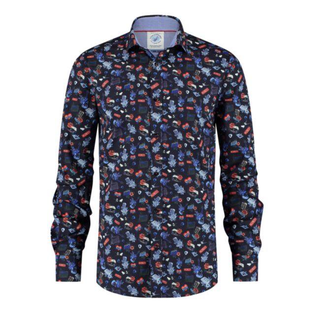 Fish Named Fred Tattoo Rock & Roll Shirt