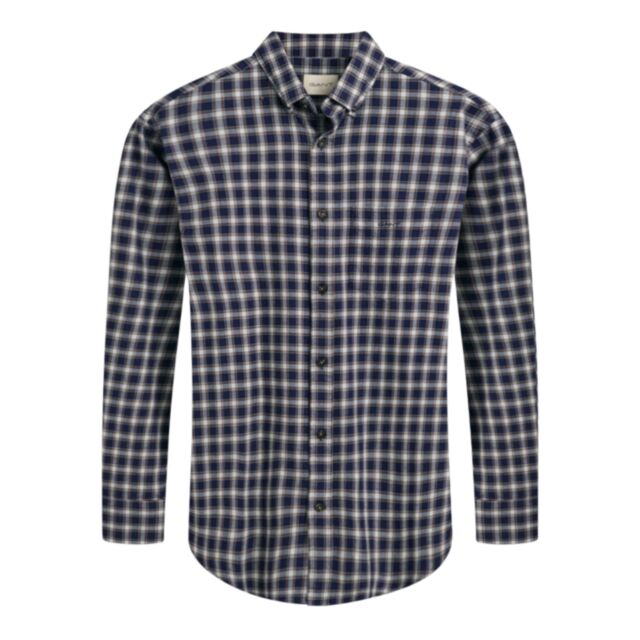 Gant Reg Micro Tartan Shirt Classic Blue