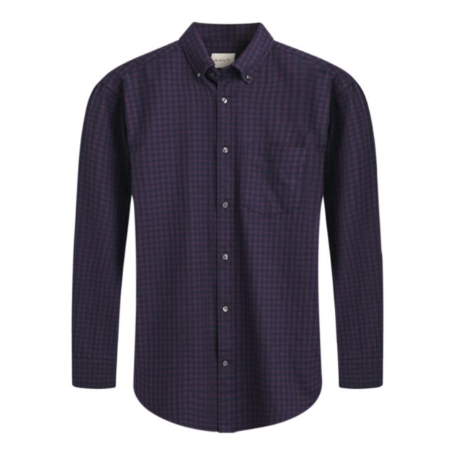 Gant Jaspe Gingham Shirt Plumped Red