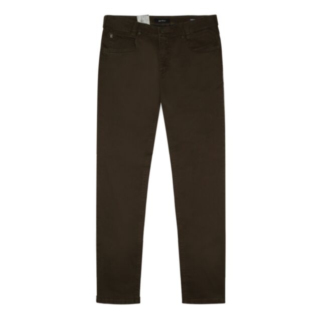Gardeur Printed Cotton Jean Brown