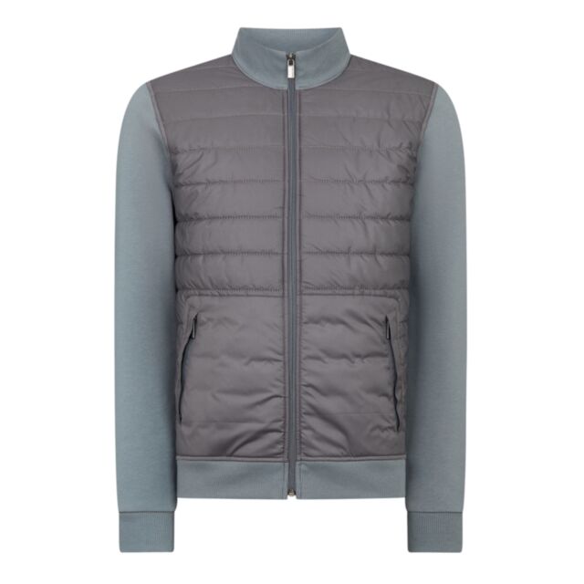Remus Uomo Full Zip Cardigan Stormy Weat