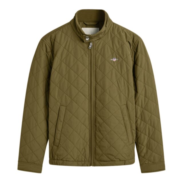 Gant Quilted Windcheater Juniper Green