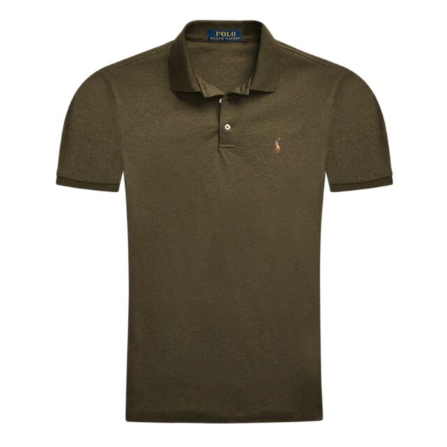 Ralph Lauren Slim Fit Polo Wilson Olive