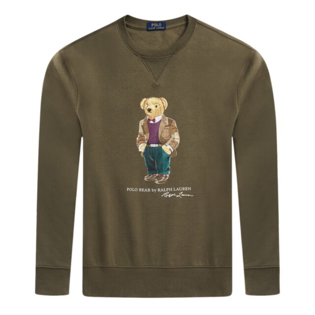 Ralph Lauren Teddy Bear Sweat Olive