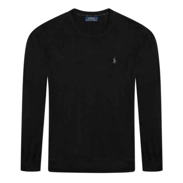 Ralph Lauren Jersey Sweat Black