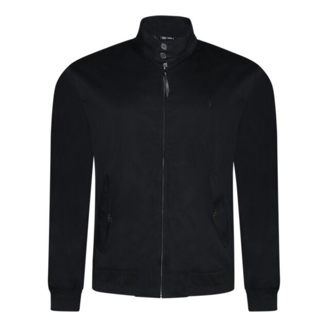 Ralph Lauren Lined Windbreaker Polo Black
