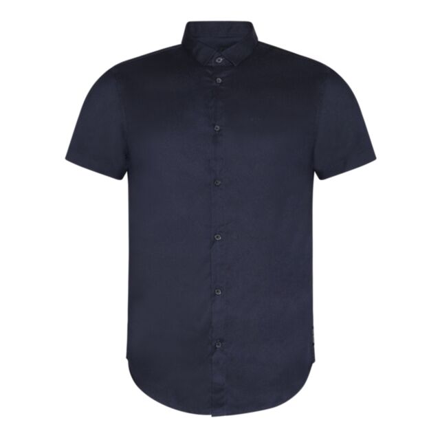 Armani Exchange SS Shirt In Navy