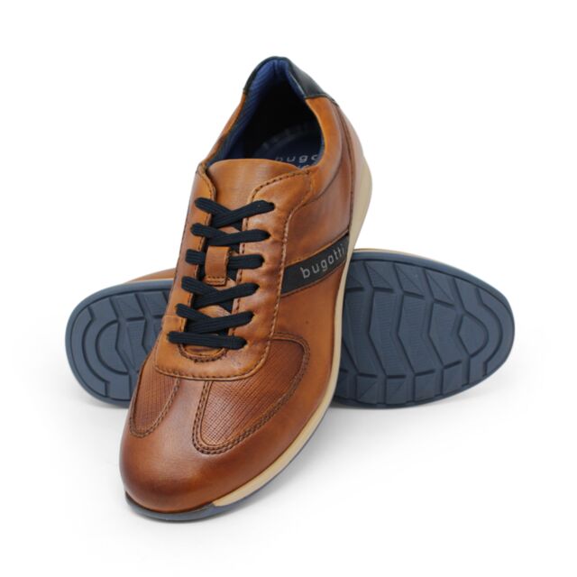 Bugatti Thorello Leather Trainer Coganc