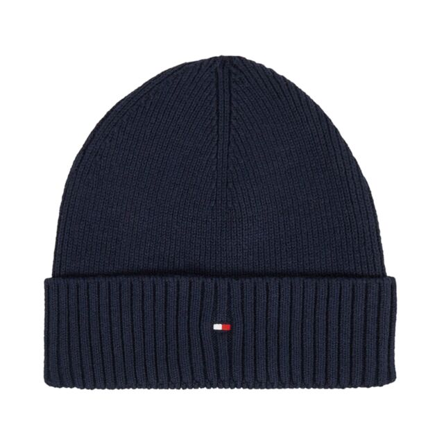 Tommy Hilfiger Flag Beanie Space Blue