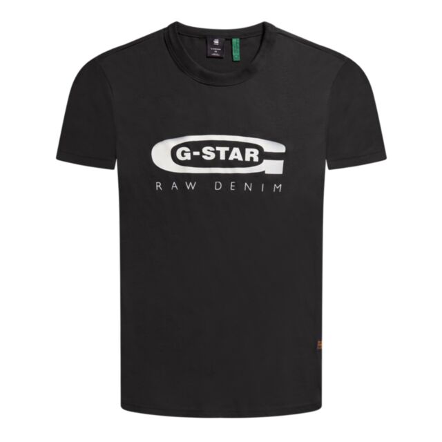 G-Star Graphic Slim Tee Black