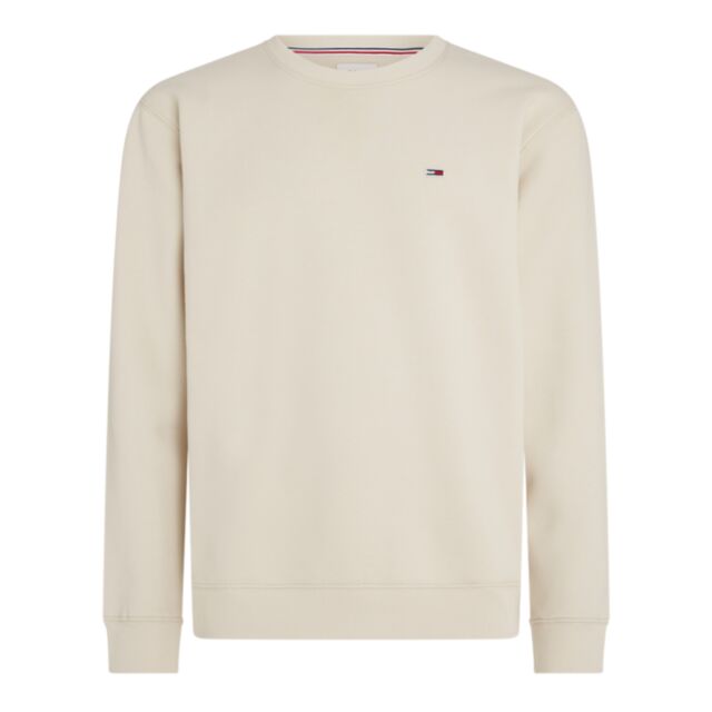 Tommy Jeans Reg Fleece Crew Newsprint