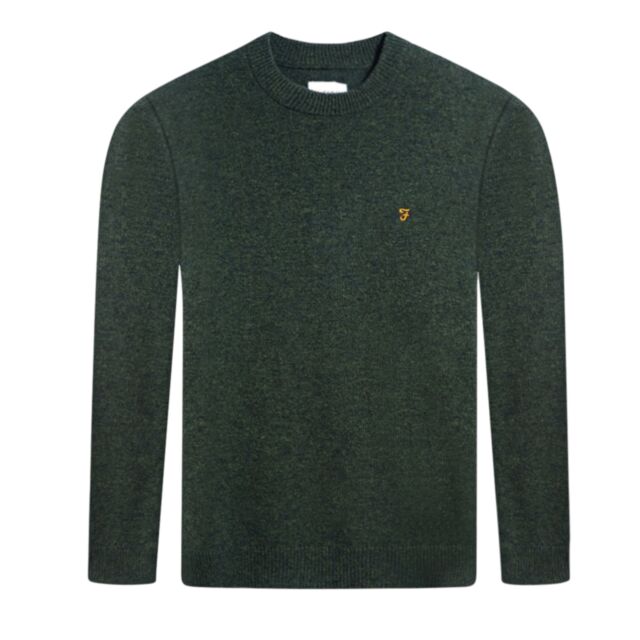 Farah Birchall Crew Sweat Evergreen