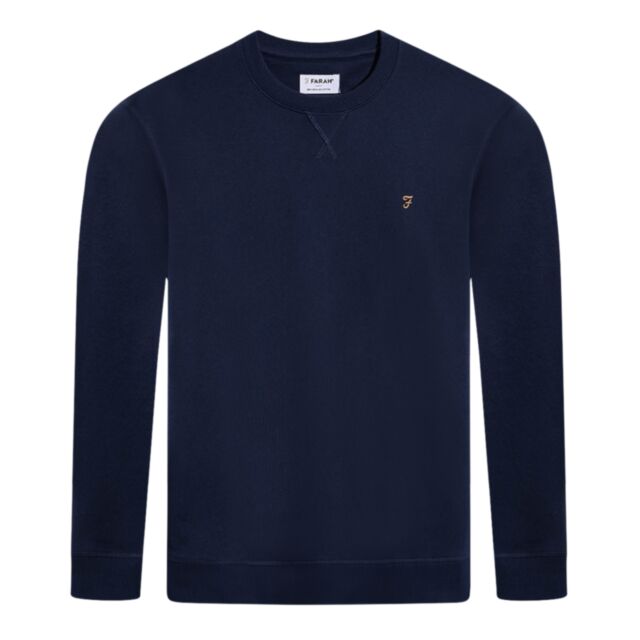 Farah Tim New Crew Sweater True Navy