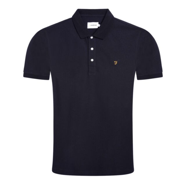 Farah Blanes SS Polo Black