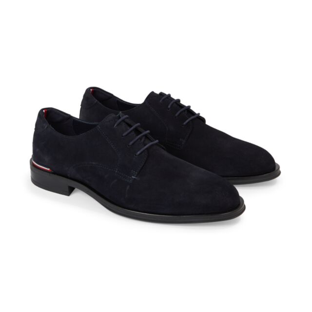 Tommy Hilfiger Suede Shoe Desert Sky