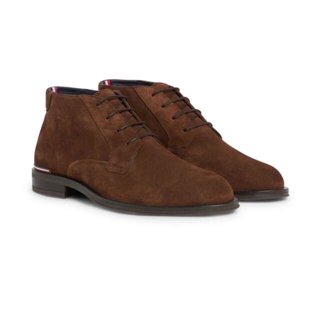 Tommy Hilfiger Suede Desert Boot Cocoa