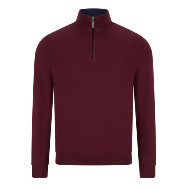 6Th Sense Harry 1/4 Zip Knit Tawny