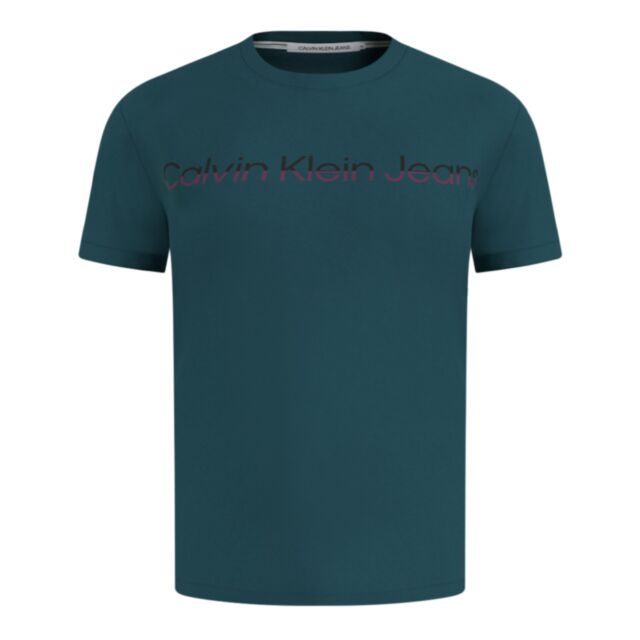 Calvin Klein Mixed Institutional Tee Amaranth Green
