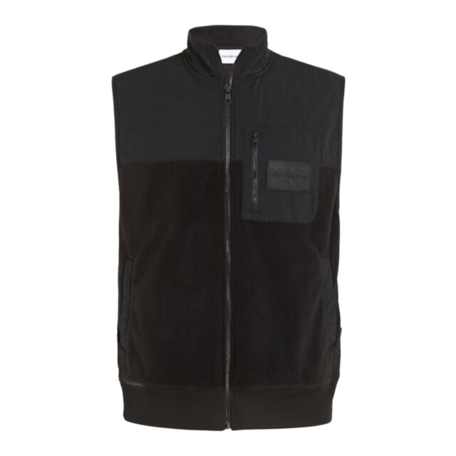 Calvin Klein Polar Fleece Vest Black