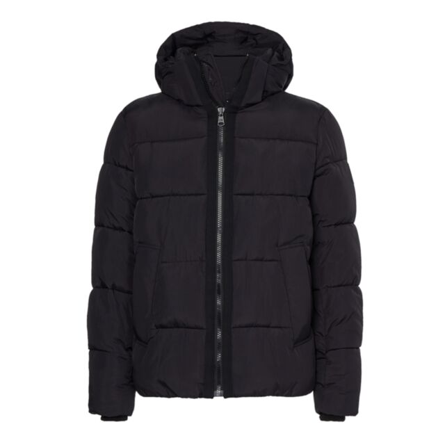 Calvin Klein Crinkle Nylon Quilt Jacket