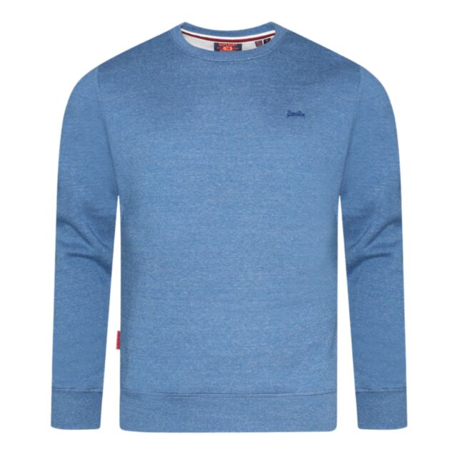 Superdry Ess Logo Crew Sweater Blue