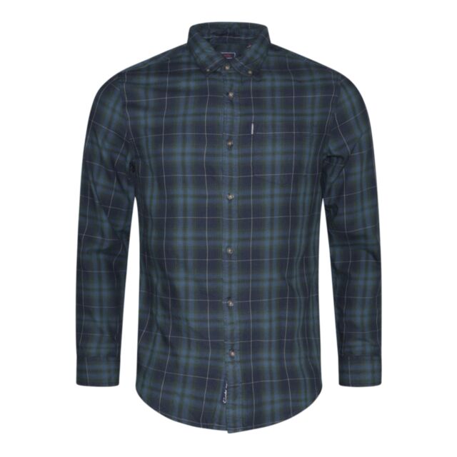 Superdry Vintage Check Shirt Navy
