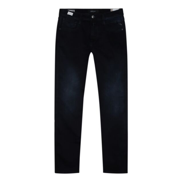 Replay Recycled Hyperflex Slim Jeans Navy