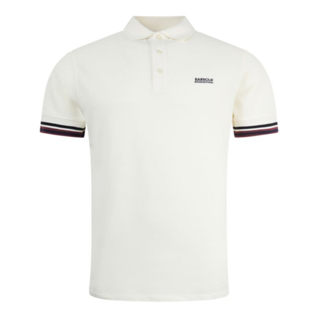 Barbour Metropolis Polo Whisper White