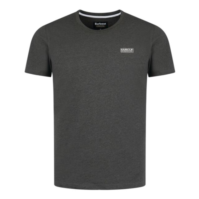 Barbour lntl Small Logo Tee Grey
