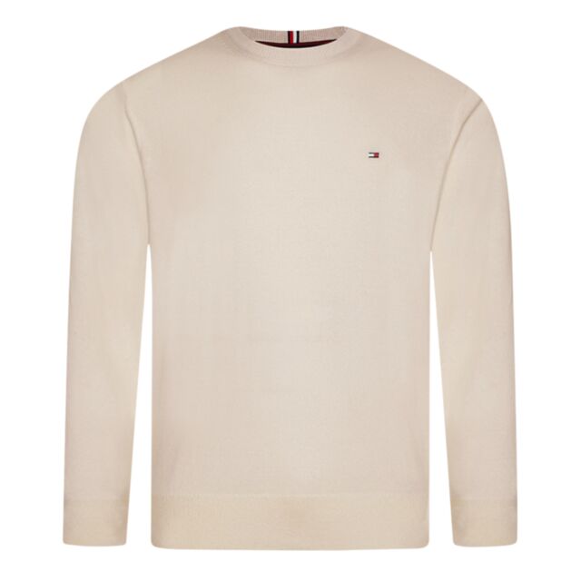 Tommy Hilfiger Pima Ctn Cashmere Crew Cream