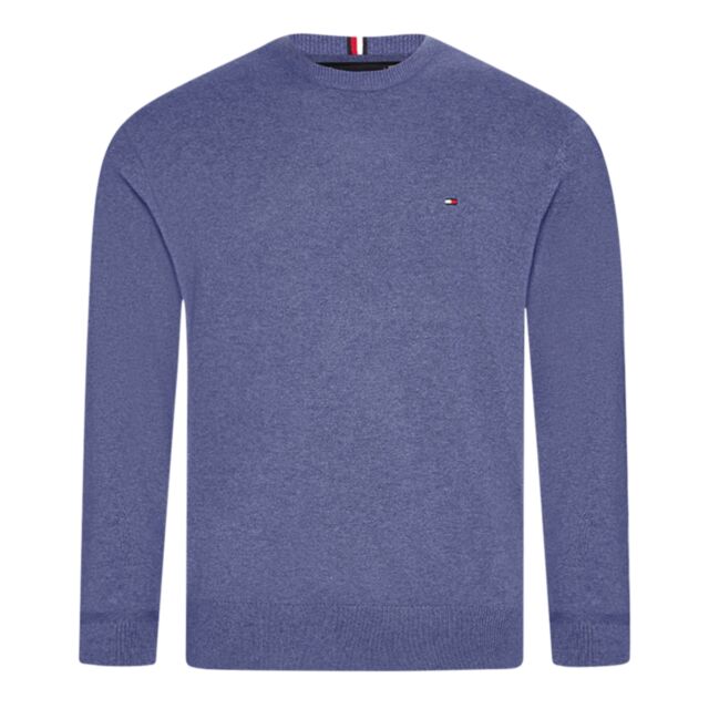 Tommy Hilfiger Pima Org Ctn Cashmere Crew Indigo