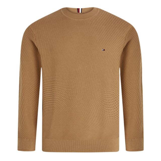 Tommy Hilfiger Rect Struct Crew Nk Khaki