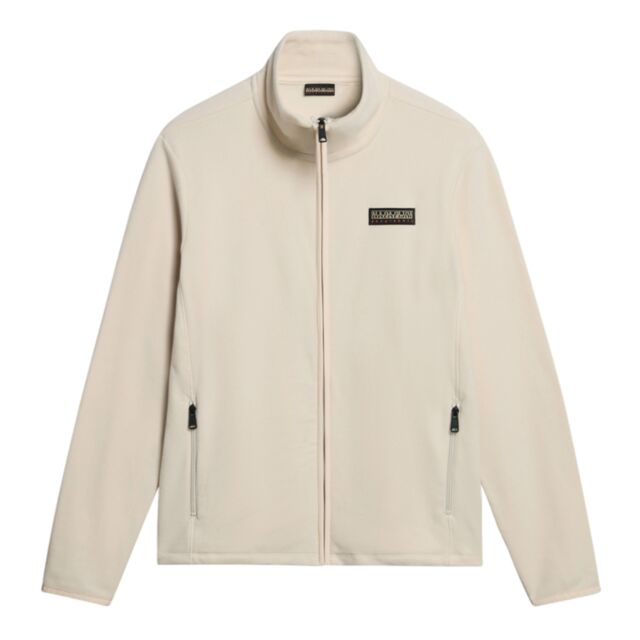 Napapijri T-Iaato Full Zip Whitecap Grey