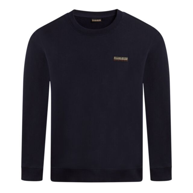Napapijri B-Iaato C Crew Neck Blu Marine