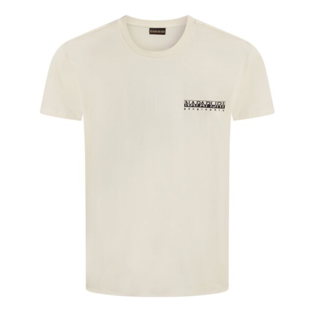 Napapijri S-Hill SS T-Shirt White Whispe