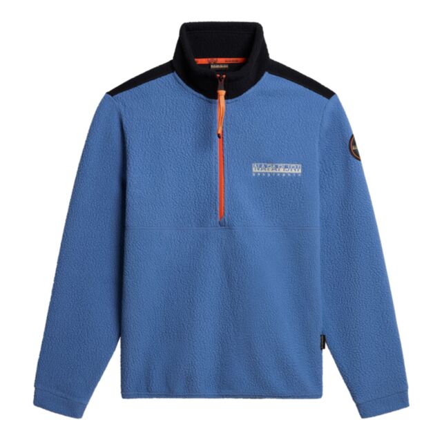 Napapijri T-Anderby Half Zip Blue Horizon
