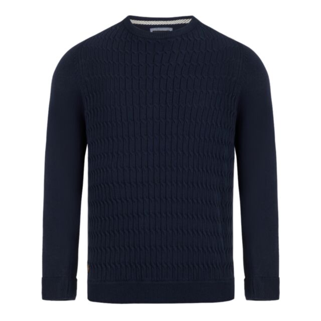 6Th Sense Queen Crew Nk Knit Navy