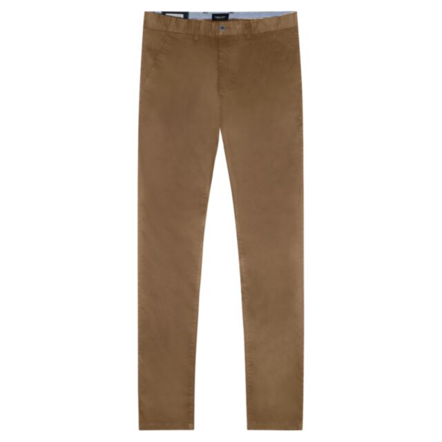 William Tailor Soft Touch Slim Chino Tobacco
