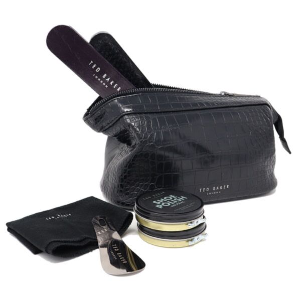Ted Baker Croco Shoe Shine Kit