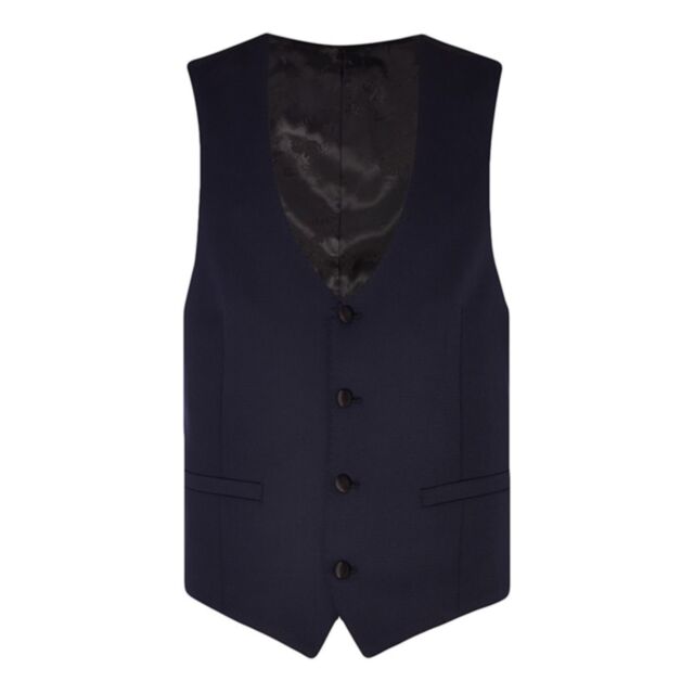 Remus Uomo Rocco Waistcoat In Navy